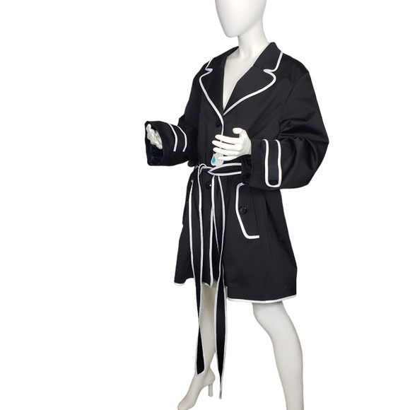 M.I.B Making It Big Water Resistant Belted Jacket Plus Size 4x - Picture 3 of 12